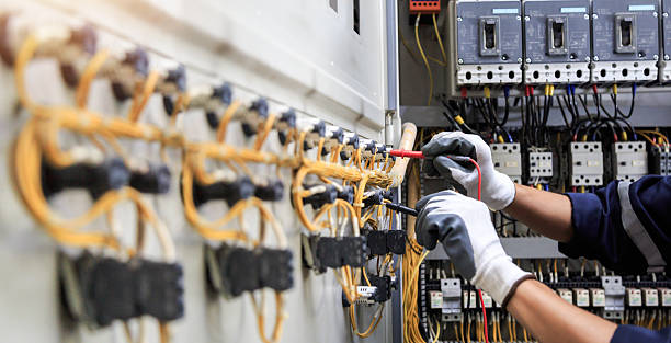 Professional Electrician technician working in Penhook, VA